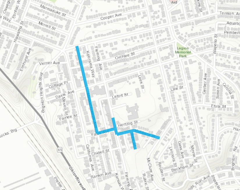 2020 Water Main Replacement Brighton Heights Pittsburgh Water